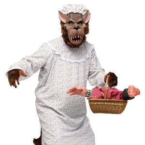 BIG BAD GRANNY WOLF & HAIRY WEREWOLF FEET